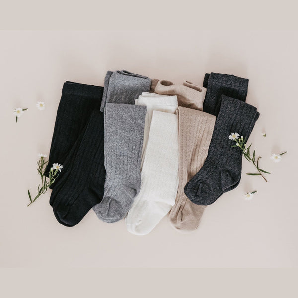 little-love-bug-cable-knit-tights Little Love Bug Co. Tights Shoes & Accessories